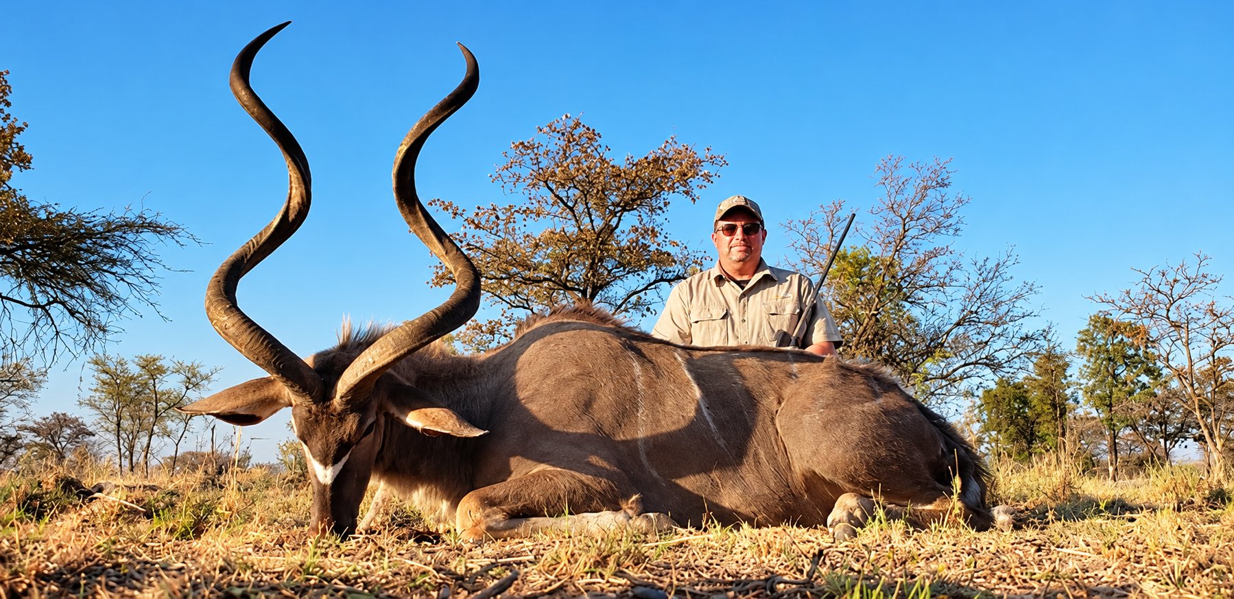 Greater kudu trophy hunt